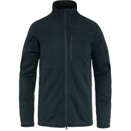 Fjällräven Abisko Lite Fleece Jacket M Men’s Trekking jackets Blue Main Front 59297
