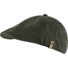 Fjällräven Övik Flat Cap Unisex Caps, hats & beanies Dark green, Green Main Front 56514