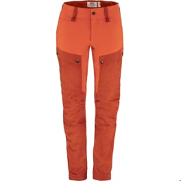 Fjällräven Keb Trousers W Women’s Trekking trousers Red, Red Main Front 65754