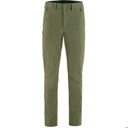 Fjällräven Abisko Trail Stretch Trousers M Men’s Trekking trousers Green Main Front 80547