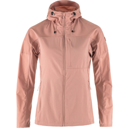 Fjällräven Abisko Midsummer Jacket W Women’s Outdoor jackets Pink Main Front 73777