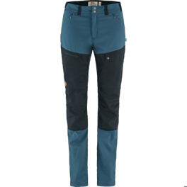 Fjällräven Abisko Midsummer Trs W Reg Women’s Trekking trousers Blue Main Front 49009