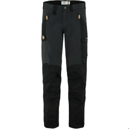 Fjällräven Abisko Trousers M Men’s Trekking trousers Black Main Front 19795