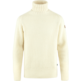 Fjällräven Övik Roller Neck Sweater M Men’s Sweaters & knitwear White Main Front 56534
